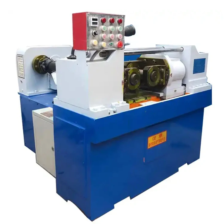 U bolt making ZC28-40 threading rod making machine / fully automatic thread rolling machine