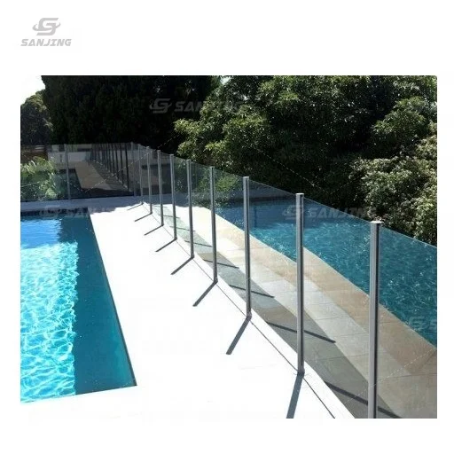 aluminium profile for glass railing glass railing clamps frameless glass railing