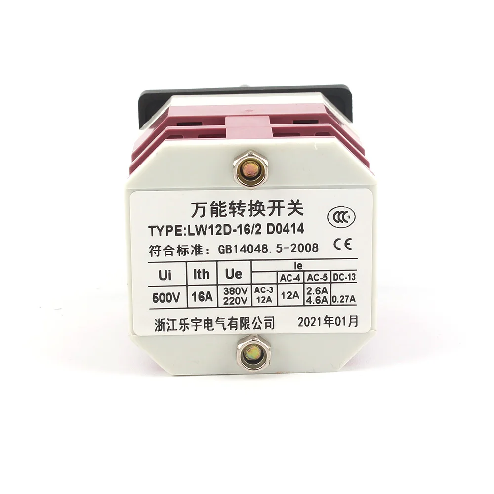 best lw12 2 3 4 16 20a 125a 40a position rotary selector switch