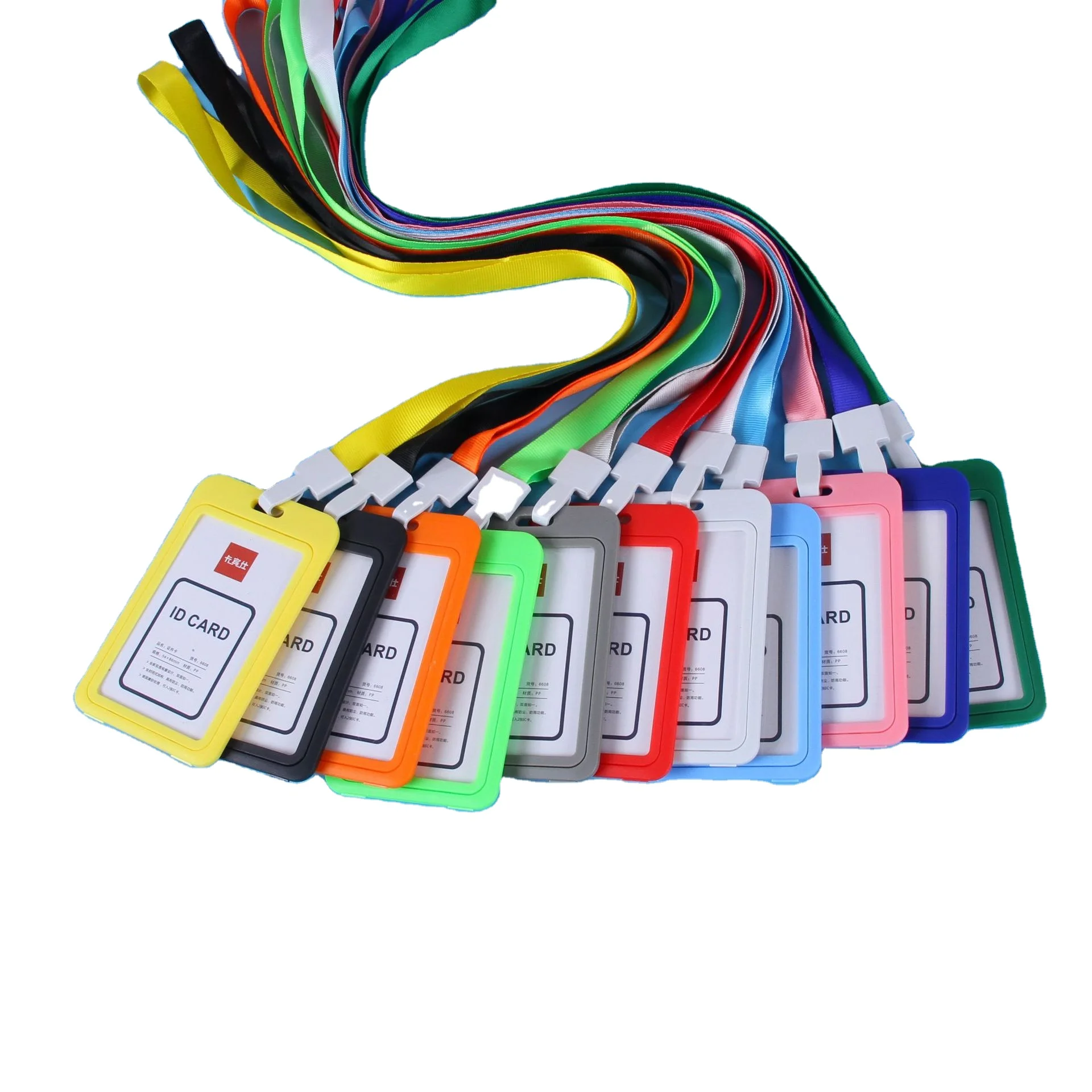 Bank clerk nurse students company staff ID card holder access control badge ID card campus card  customization