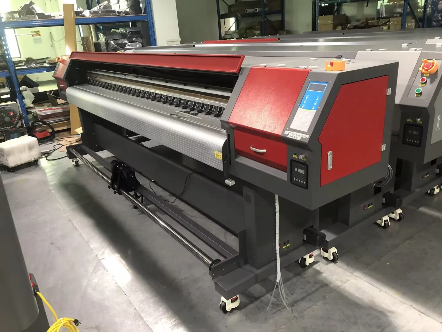 Digital 1.8m Single Double Heads DX5 DX7 XP600 I3200 Flex Eco Solvent Plotter Printer