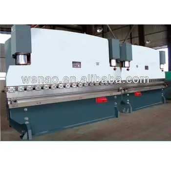 
2-WE67K Steel Plate Hydraulic tandem Bending Machine,Press brake in tandem 