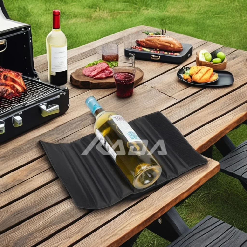 Portable Eco-Friendly 4/8 blocks Bottle Cooler Reusable Wine and Beer Cooler