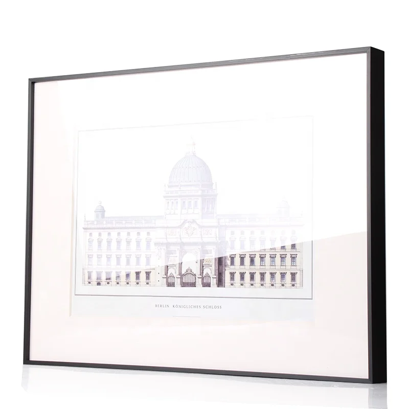 DecorOn Nordic style customized home poster  aluminum picture photo frame  wall hanging