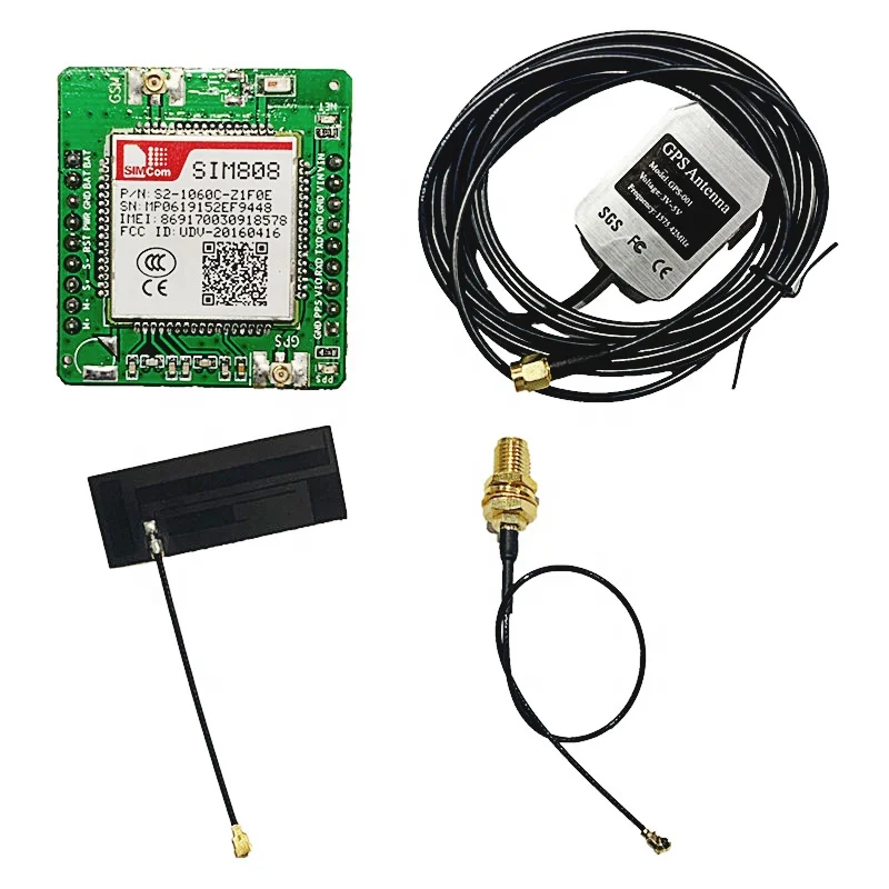 SIM808 The GSM GPRS Module Breakout core board Quad band Integrated GPS Antenna