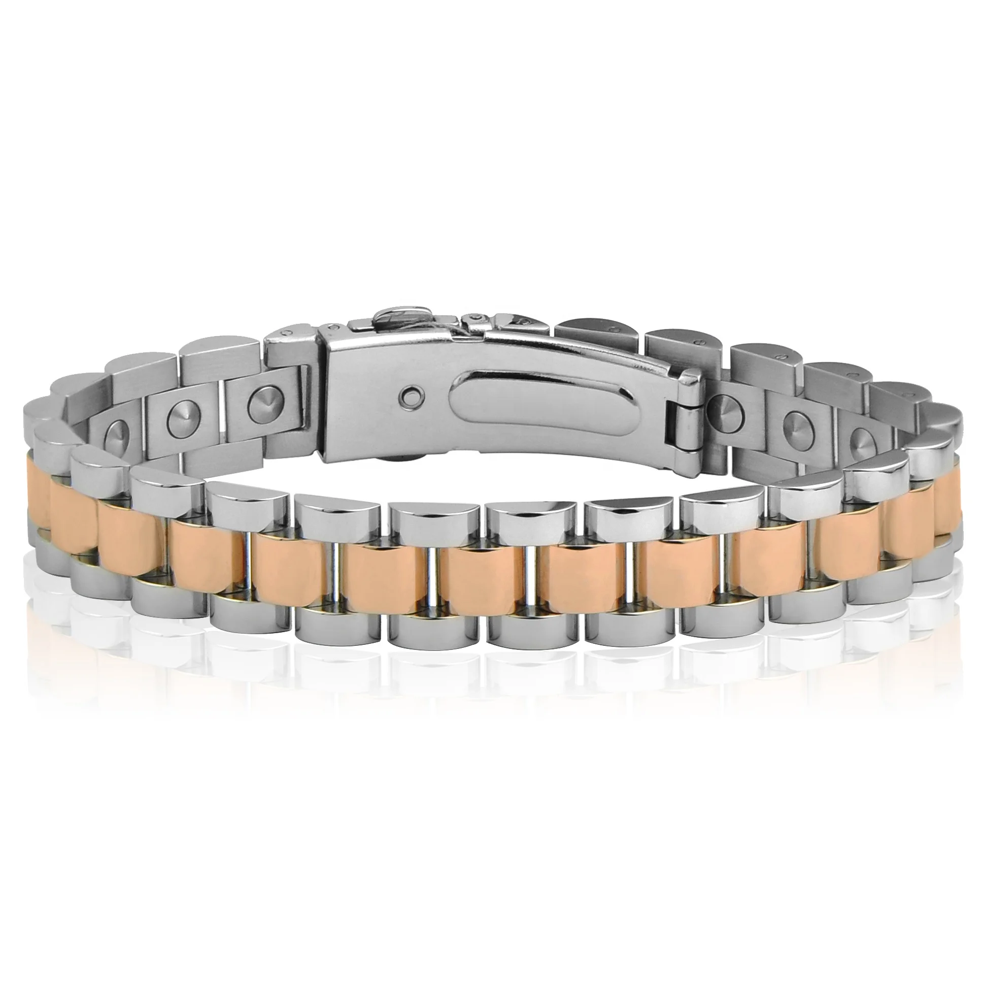 HOT 99.999% Germanium Bracelet Stainless Steel Bracelet/ Bangle for Men Women