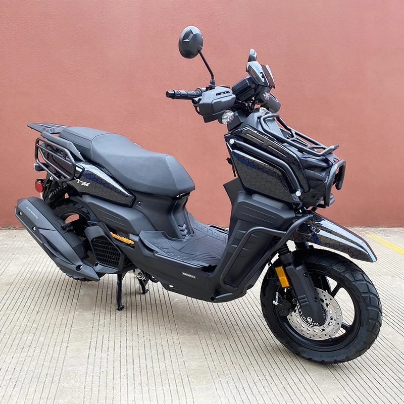 EPA & DOT Сертифицированный 200cc бензиновый скутер с воздушным охлаждением передний и задний дисковый тормоз мотоциклы для взрослых