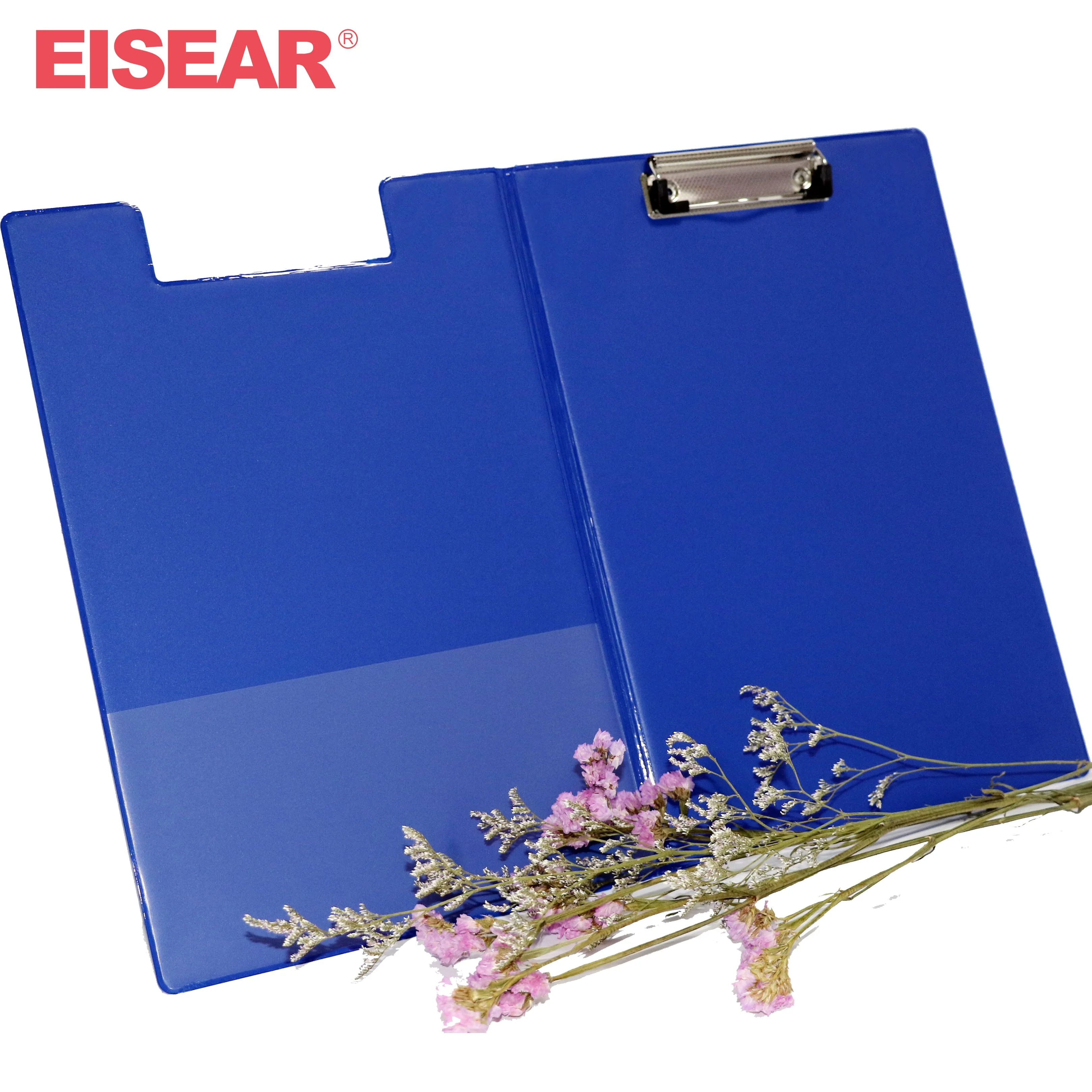 A4 A5 B5 FC /Standard size High quality PP Double side clipboard metal clip with/without pen holder for school hospital office