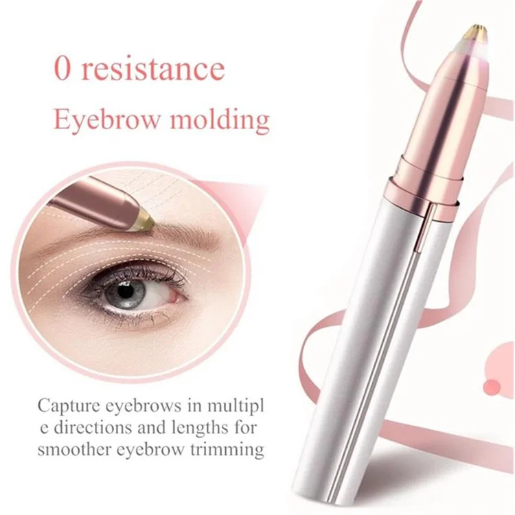 Недорогой Модный женский триммер для бровей с USB-зарядкой хорошего качества