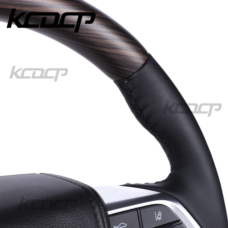 Wooden Steering Wheel Fit For Toyota Land Cruise Toyota Prado LC300 Upgrade New Steering Wheel