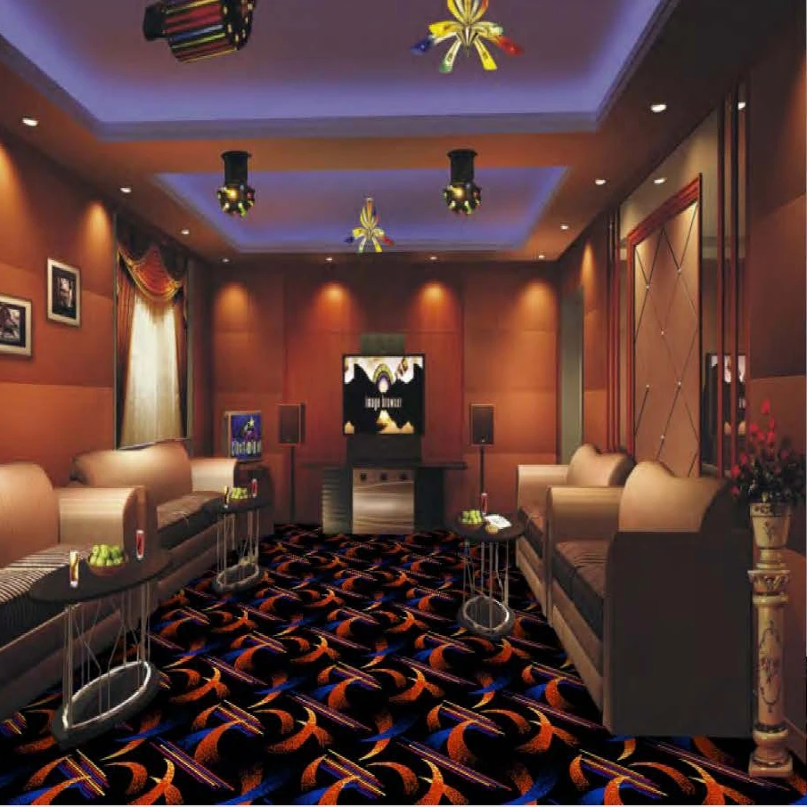 Modern style commercial cinema carpet guest room carpet movie theater carpet