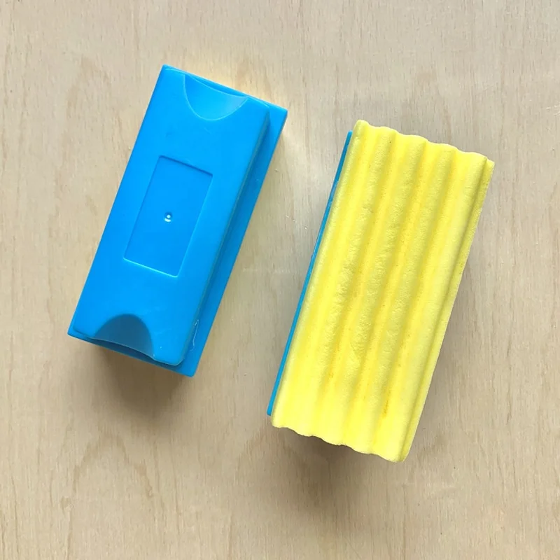 
Blackboard whiteboard board eraser Super absorbent water plastic cover school chalk eraser 