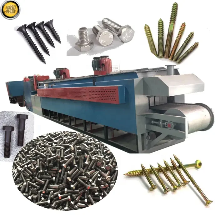 Good Price Industrial Continuous Mesh Belt Heat Treatment Furnace for Concrete nails and Screws