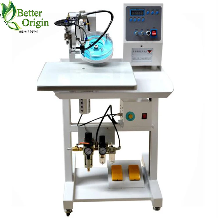 Semi-automatic rhinestone inlay machine hot drilling ultrasonic rhinestone machine