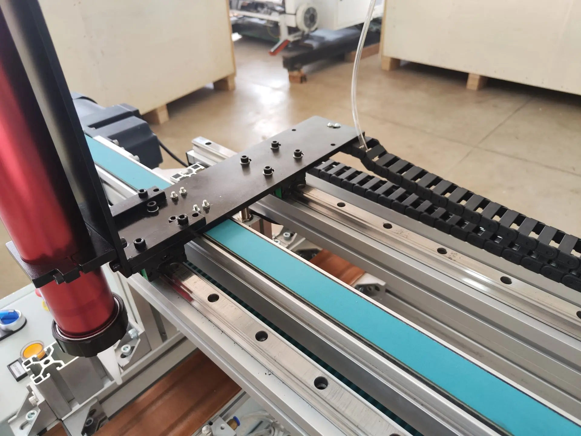 Frame Gluing Machine Making Solar Panels Silicon Gel Smoothly Glue  Aluminum for Semi Automatic Solar Panel Manufacturing Plant