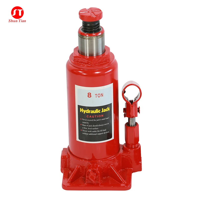 Small MOQ 8 Ton Hydraulic Bottle Jack Heavy Duty Bottle Jack Car Hydraulic Jack