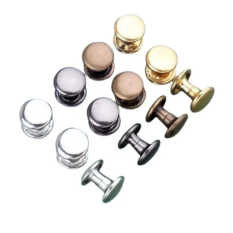 stainless steel double cap rivets semi tubular rivets solid rivet