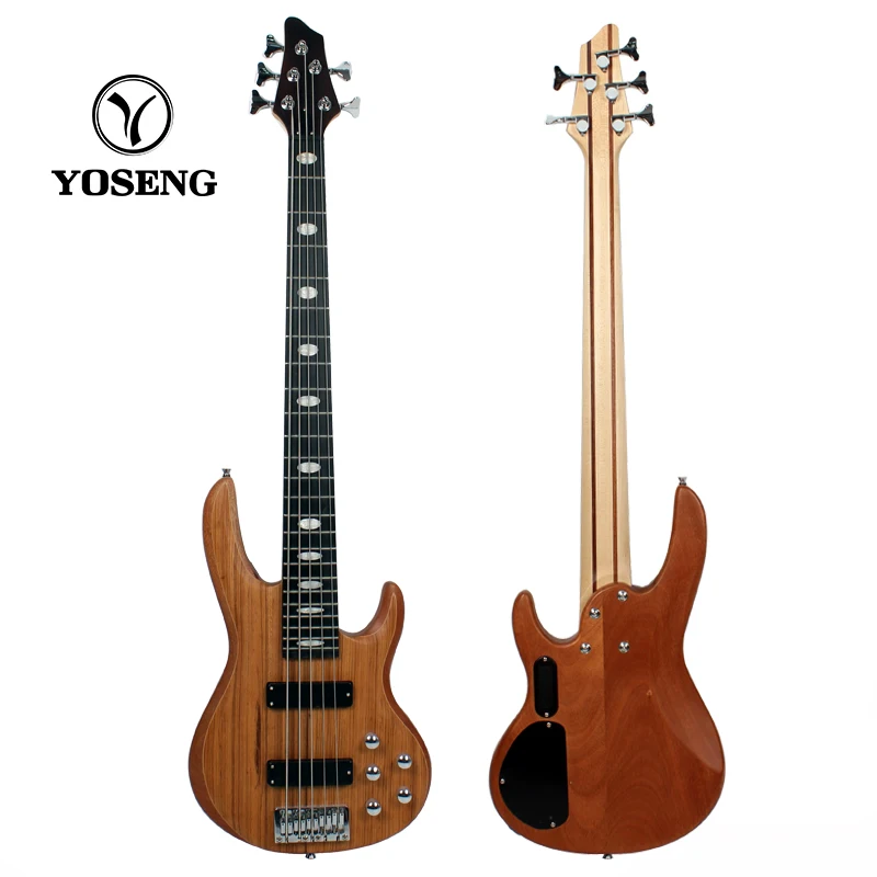 Left hand Cheap High quality professional Electric Bass Guitar five strings guitar