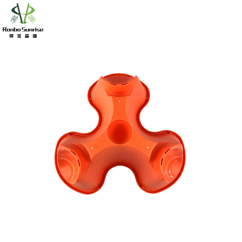 Gardening Stackable Planter Strawberry Planter Tower 5 Tier Herb  Tower Stackable Plastic Flower Pots