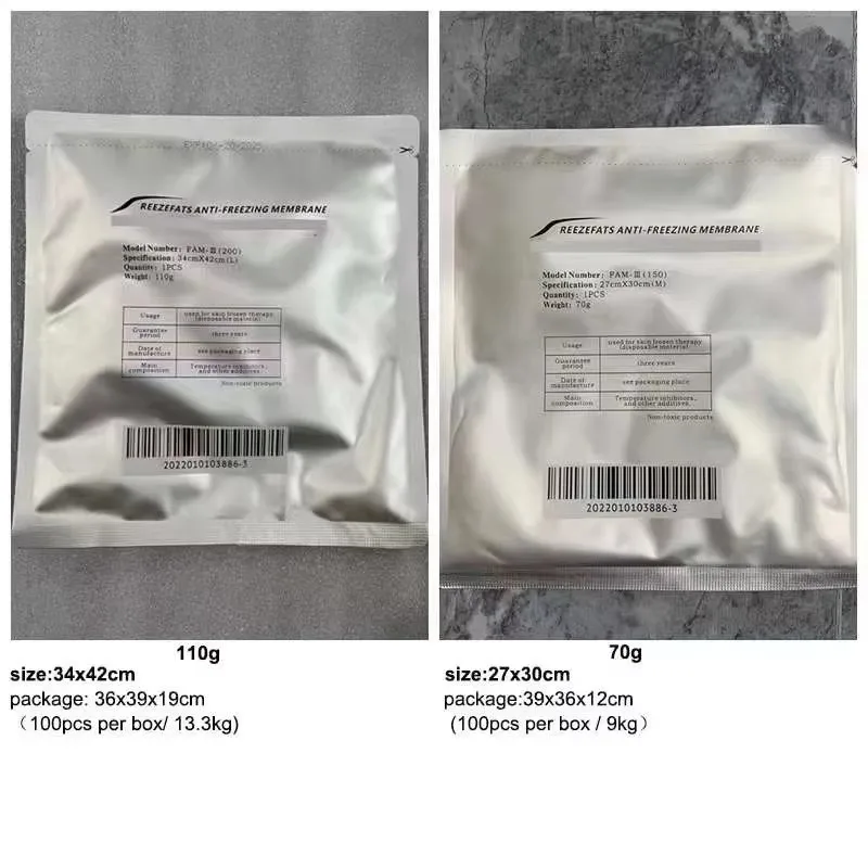 Cryo Machine Use Membrane 110g 80g Anti freeze gel pads