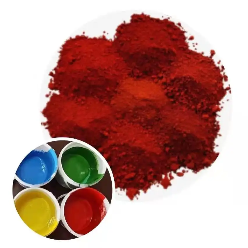 Chinese factory Iron oxide red powder concrete building cement brick concrete pigment