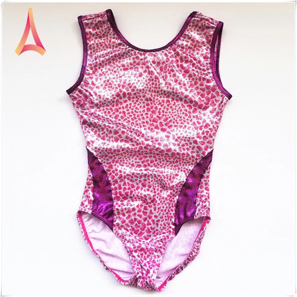 Pink marble lycra deep royal blue mystique trim low moq quality gymnastic leotard cute toddler gymnastics leotards