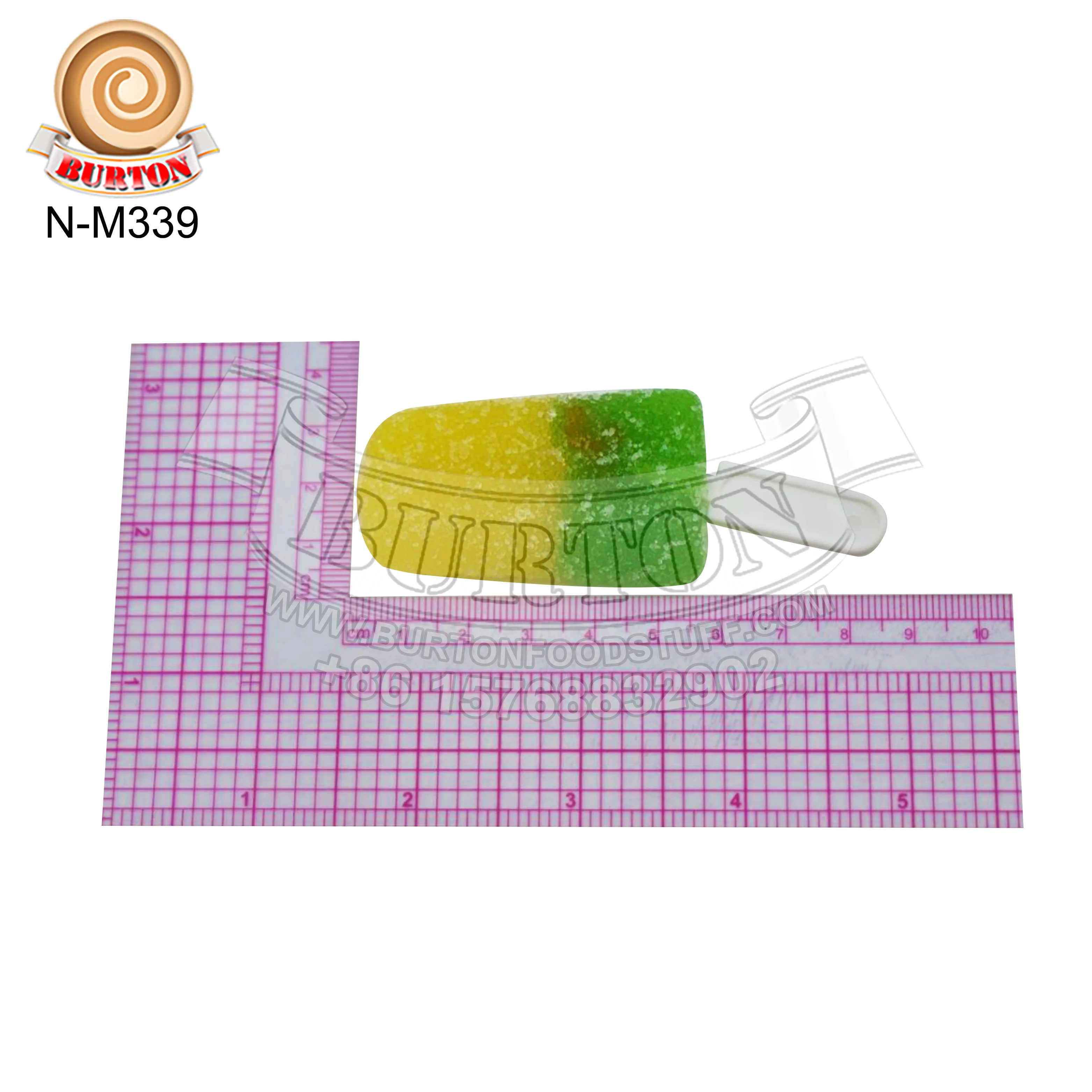 Красочное мороженое Сладкая палочка мягкие конфеты фруктовый вкус палочки формы