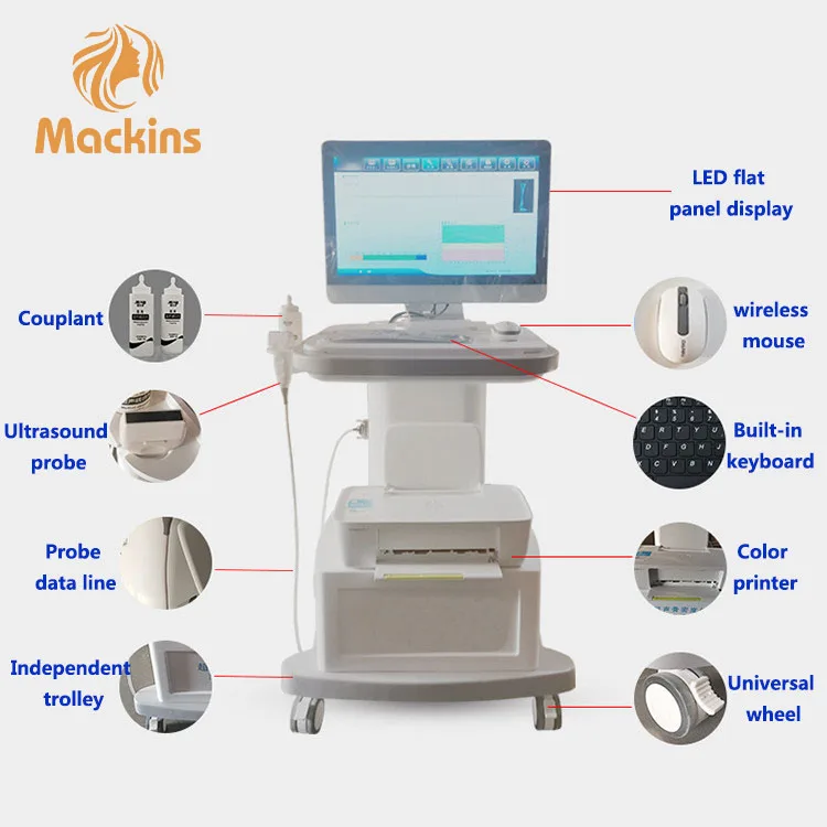 Portable bone density meter automatic dexa ultrasound bone densitometer