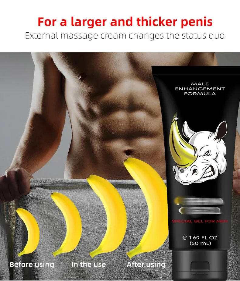 Hot Sale Effective Penis Massage Cream Long Lasting Enlargement Oil Special Gel For Men Special Gold Gel Penis Pompe Adult Care