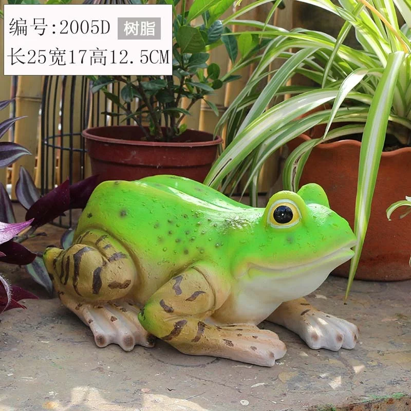 Outer outdoll Sculpture Yoga Frog Figurine resin decorative frogs Hand painted For Outdoor Decor Yard and Garden Lawn Decor