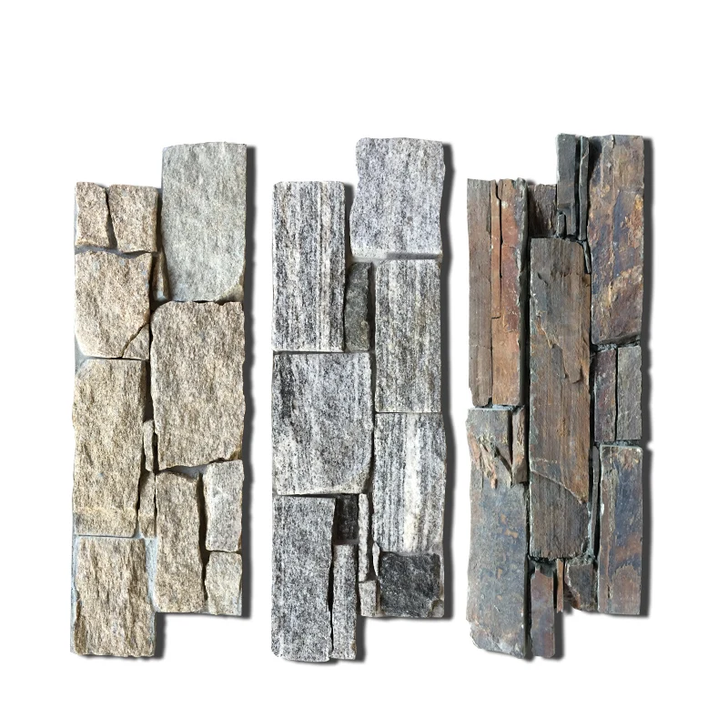 Irregular Slate Wall Cladding Tiles Natural Culture Slate Stone