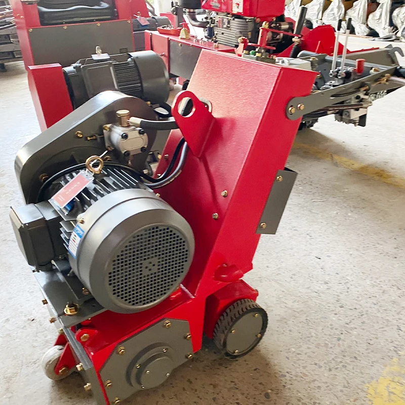 Mini Work Hand Push Gasoline Diesel Electric Road Floor Heating Scarifier Milling Machine