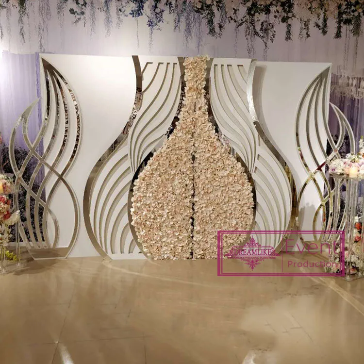 New Design Boda Decoration Mariage Wedding Backdrop for Sale