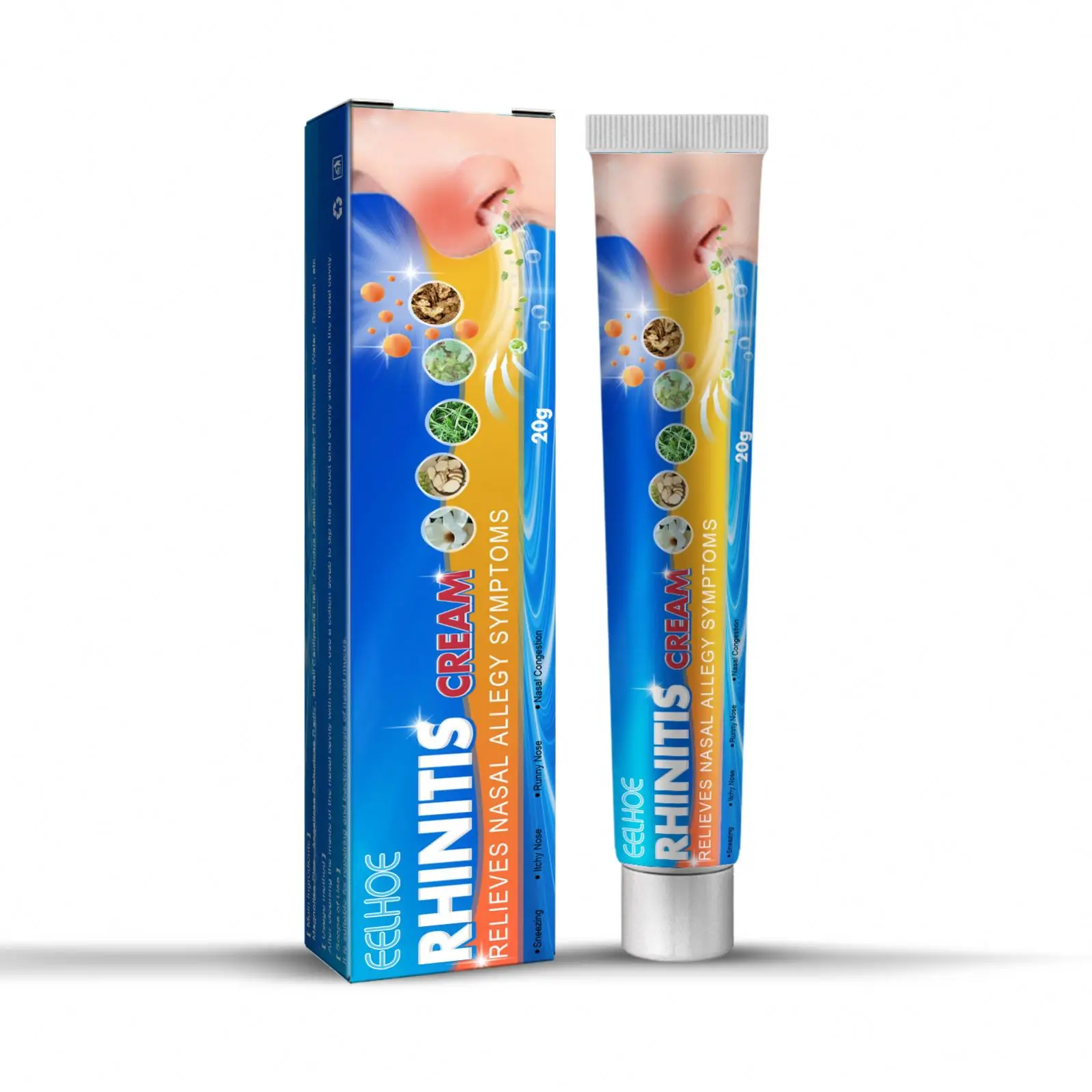 EELHOE Wholesale Nasal Congestion Ventilating Ointment Nasal Ointment Rhinitis Sinusitis Cream Rhinitis Sinusitis Treatment