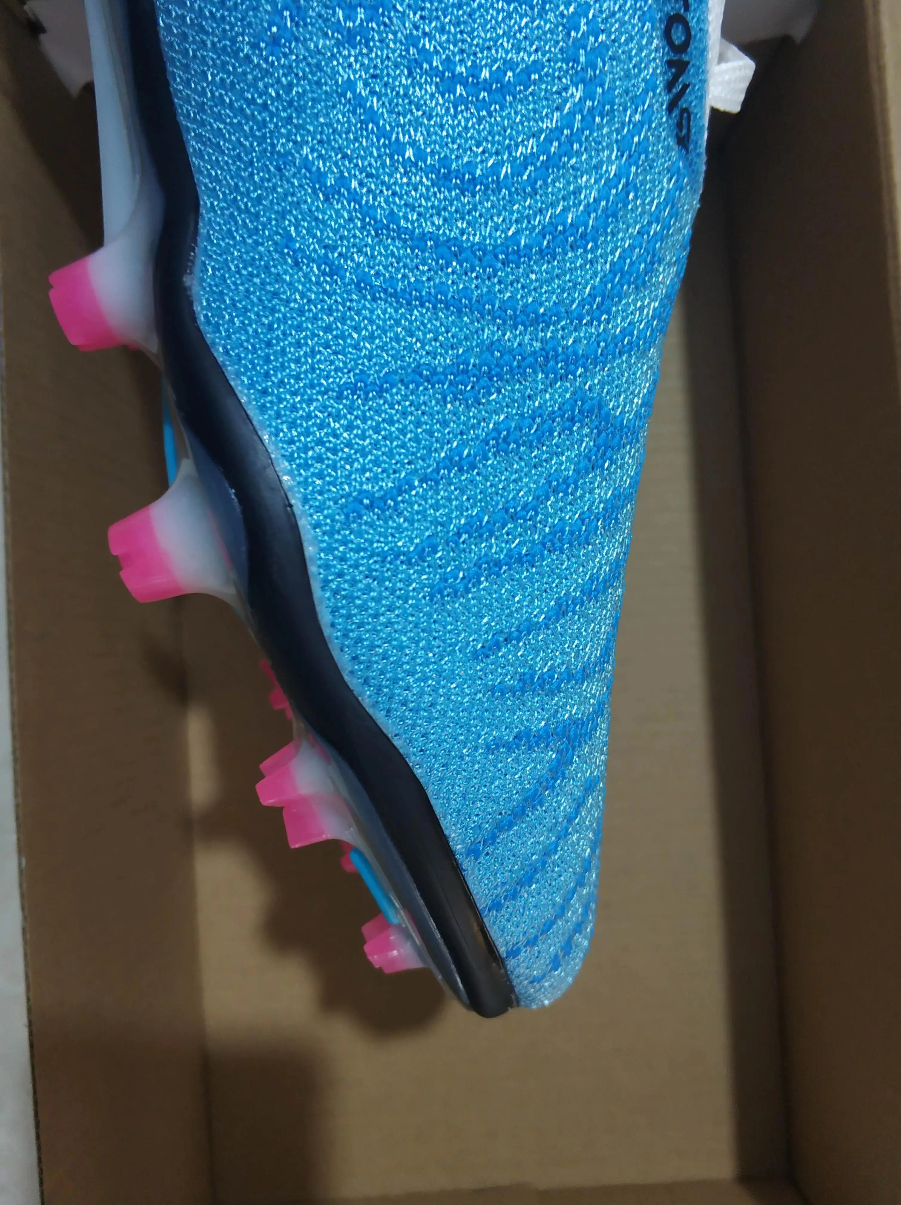 2023 brand low ankle blue mens phantom GX football soccer shoes cleats dynamic fit FG SE waterproof football soccer shoes boots