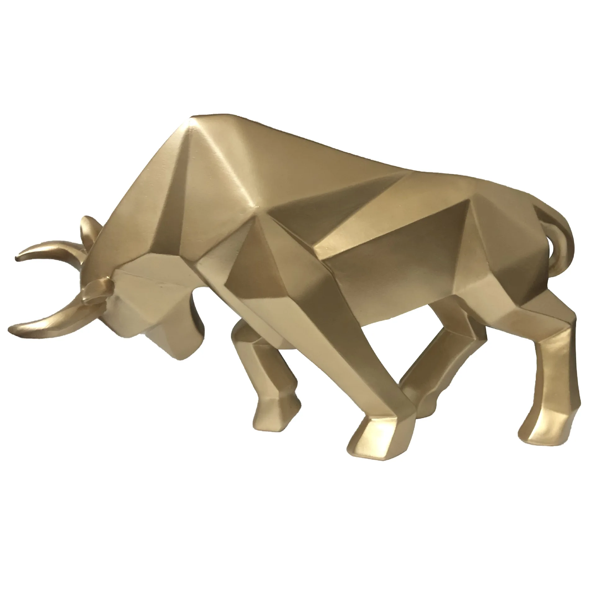 Jiayi Abstract Gold Bull Statue Bull Statues for Sale White Bull Statue Decoration