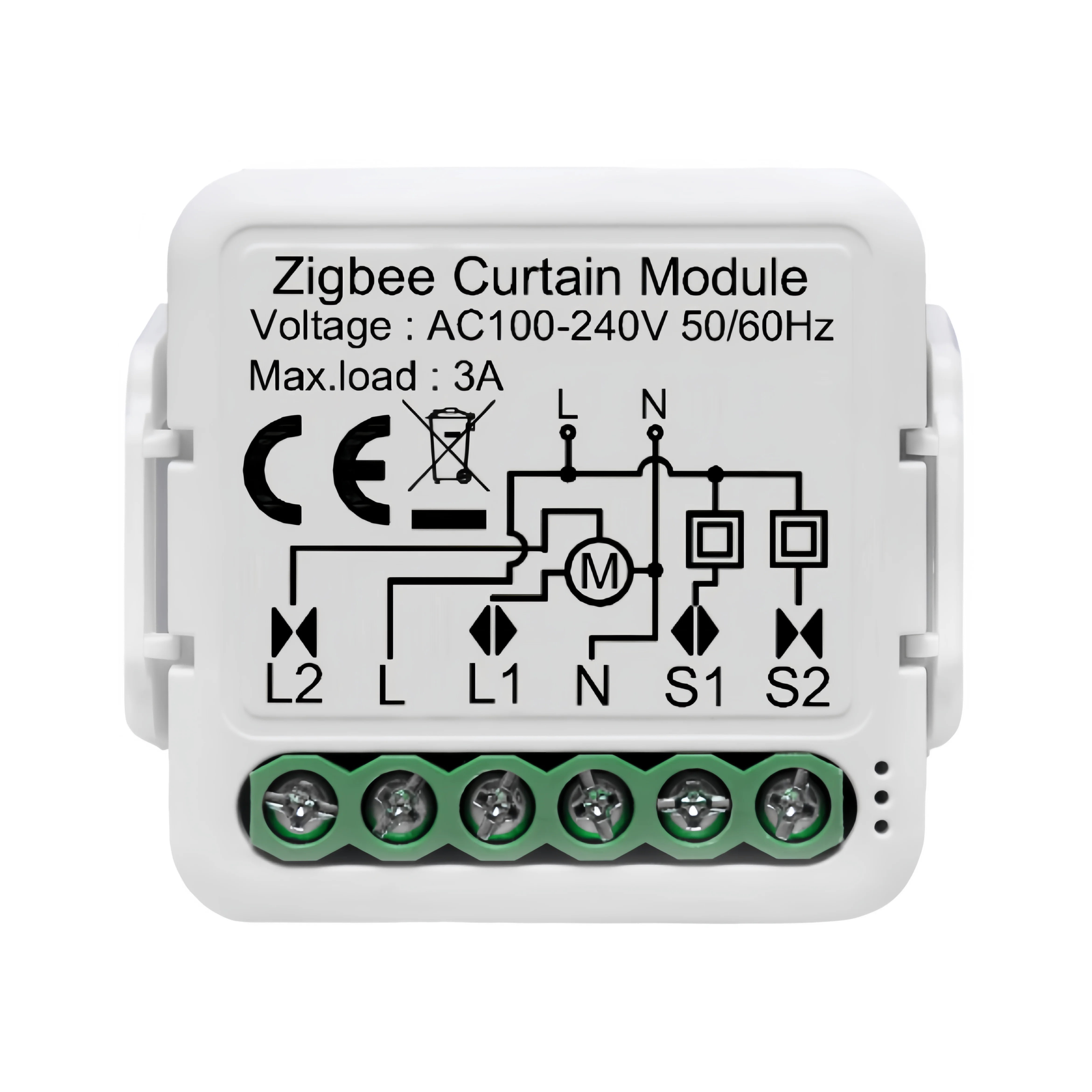 WiFi/ZIGBEE Tuya Smart Curtain Switch interrupter Zero Fire Mini Switch Circuit Breaker Module App Remote Control Switches