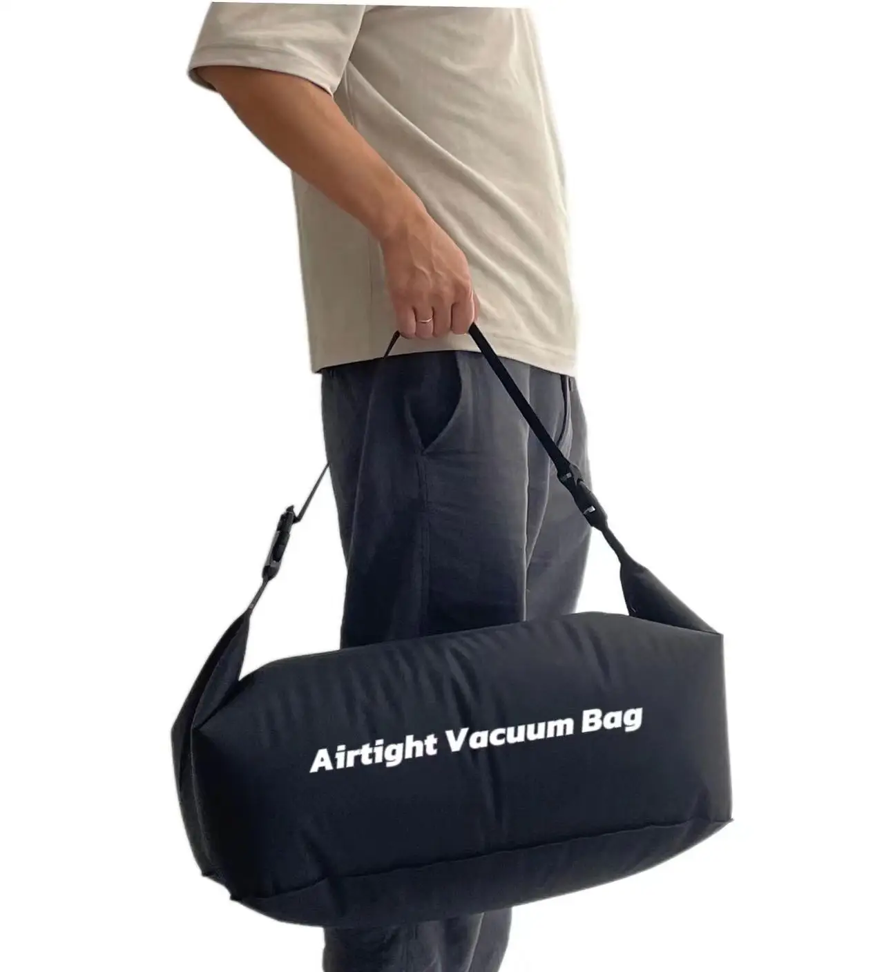 TOPAZ Vacuum Storage Compression Bags Airtight Zipper Space Saver Bag for Travel Clothes, Sweaters, Dress, Coats