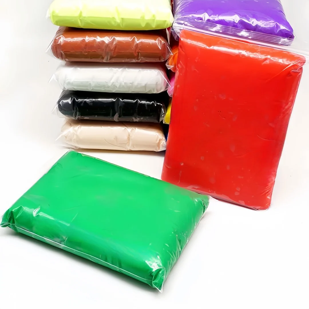 Wholesale 500g Non-Toxic Super Lightweight Soft Clay Air Dry Polymer Magic Clay for DIY Toys Slime Model Magic Polymer Clay