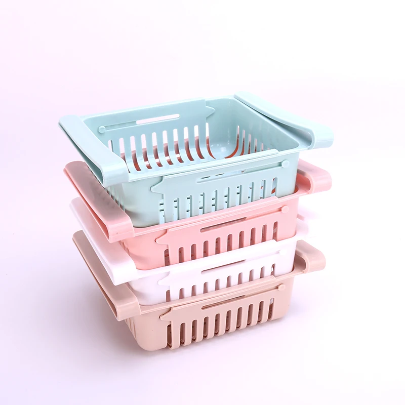 
Hot Selling Soft Touch Sundries Refrigerator PP Storage Box With Handle 