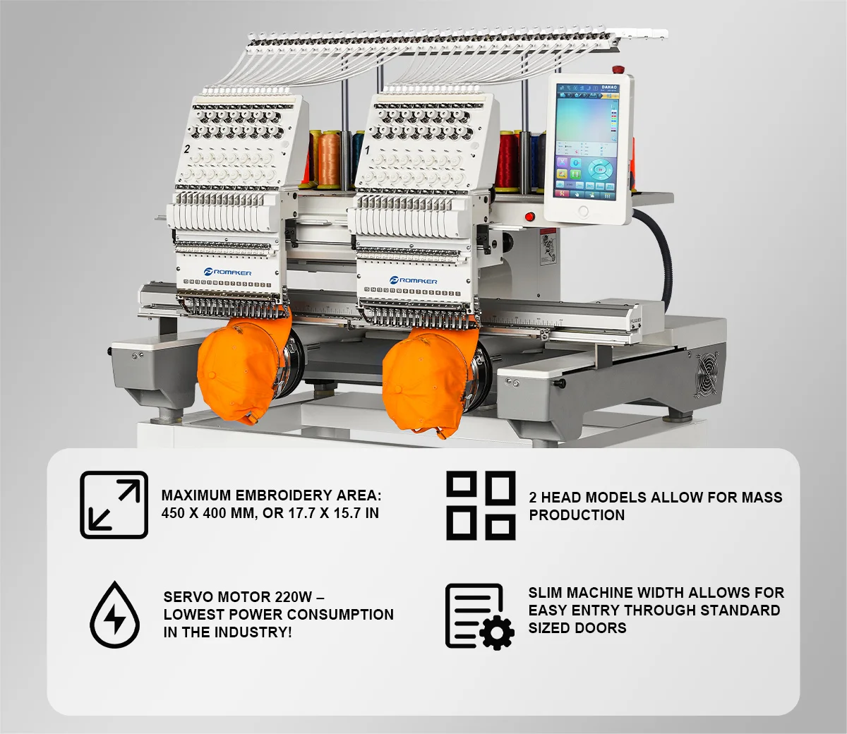 2 головки barudan woyo disen brother tajima Модель tmfx c902 две иглы вышивальная машина
