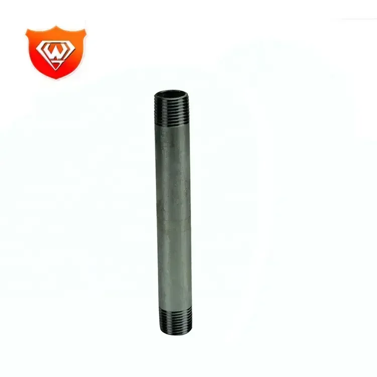 Best Quality Galvanized Carbon Steel Hose Mender nipple gi pipe fitting