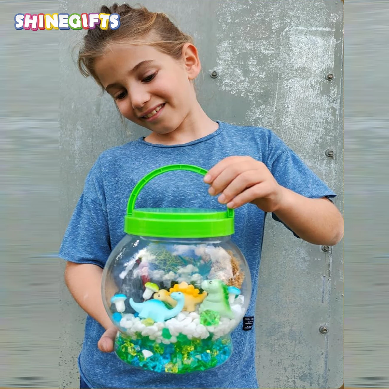 Make Your Own Dinosaur Night Light Birthday Crafts Gifts For Girls Kids Dino Terrarium Kit For Kids