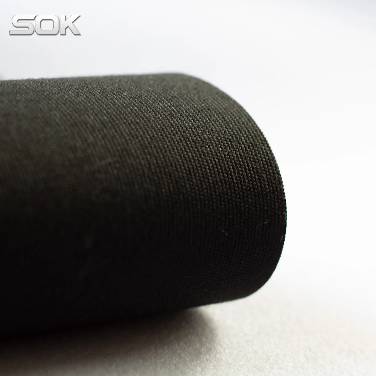 Раствор окрашенной акриловой ткани для наружного зонта или палатки черный холст анти УФ