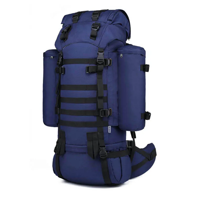 Cheap Price Customize 65L hiking backpack bag tactical molle rucksack for camping traveling