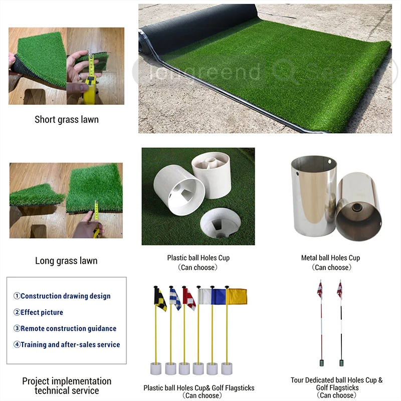 LONGREEND Mini Golf putting green indoor and outdoor golf Putting green in office/home can be customized