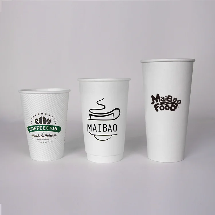  Bio disposable recycled for cappuccino milktea hot chocolate and cold drinks drinking 210ml 200 ml coffee paper cups with