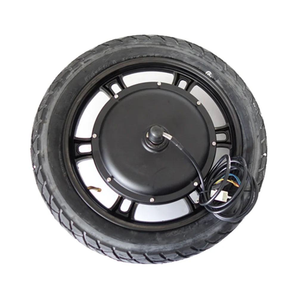 Electric Bicycle 14-Inch Rear Tire 60V 500W Motor Brushless Commutation 750W Power Waterproof 16-Inch Rear Motor 12V
