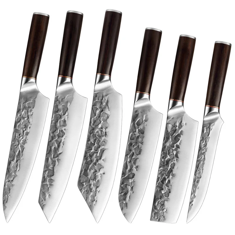 High Carbon Professional Chef Knife Set Cooking Kitchen Knife Manufacturer from China