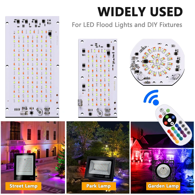 Линейный источник света RGB 24 ключа 50 Вт 100